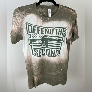 Defend the 2nd women’s tshirt size small